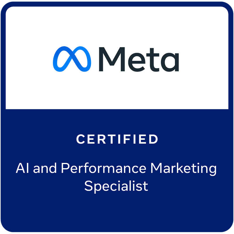 Meta Certified AI and Performance Marketing Specialist
